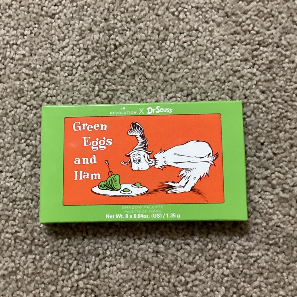 Revolution x Dr. Seuss Green Eyeshadow Palette